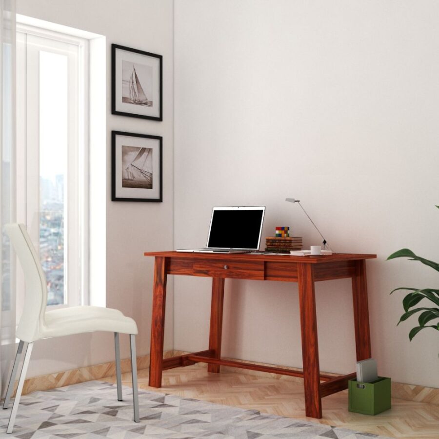 Saga Solid Wood Study Table