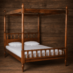 Solid Wood Bed