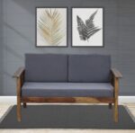 Sheesham Wood 2 Seater Sofa