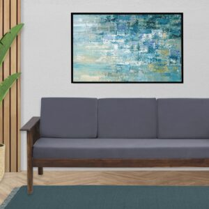 Sheesham Wood 3 Seater Sofa