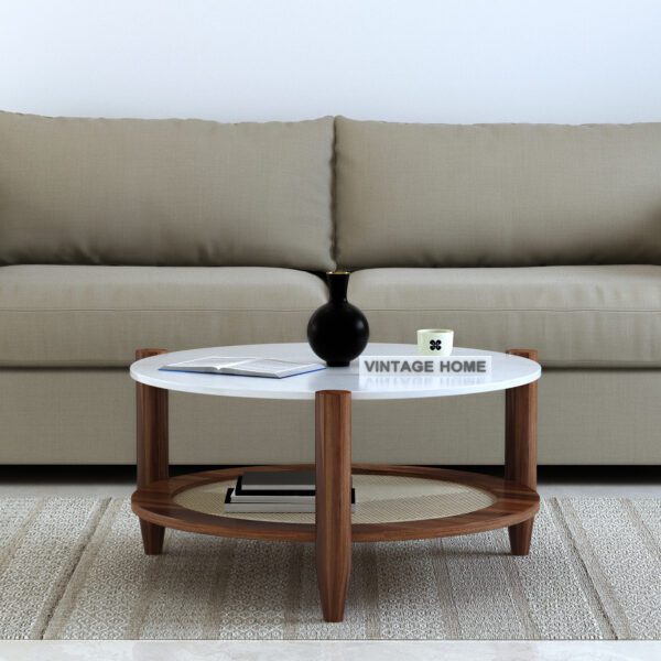 Sheeshem wood Marble Top coffe table