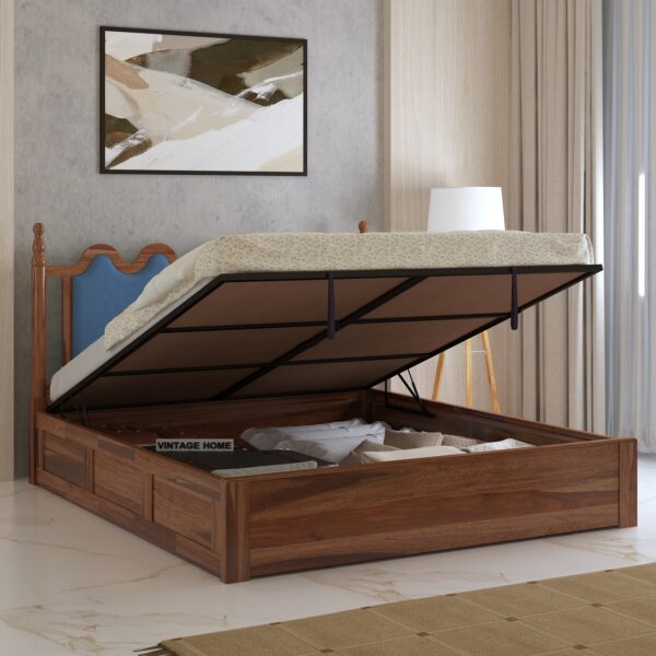 sheesham wood hydraulic bed
