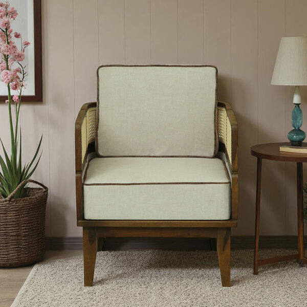 Sheesham Wood Single Seater Sofa