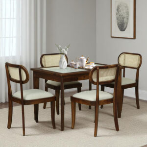 Sheesham Wood 4 Seater Dining Set