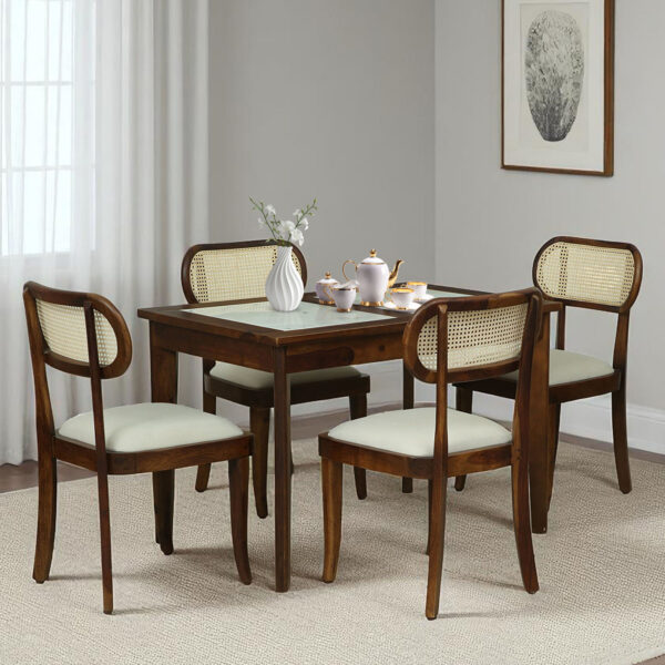 Sheesham Wood 4 Seater Dining Set