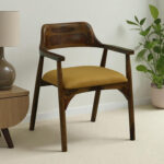 teak armchair