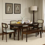 Sheesham Wood 6 Seater Dining Set
