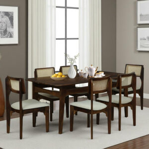 6 Seater Wooden Dining Set