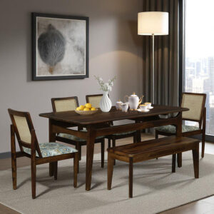 Sheesham Wood 6 Seater Dining Set