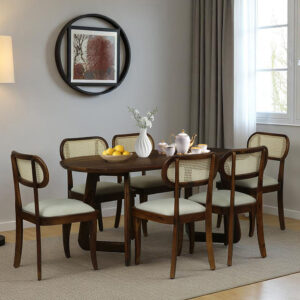 Sheesham Wood 6 Seater Dining Set